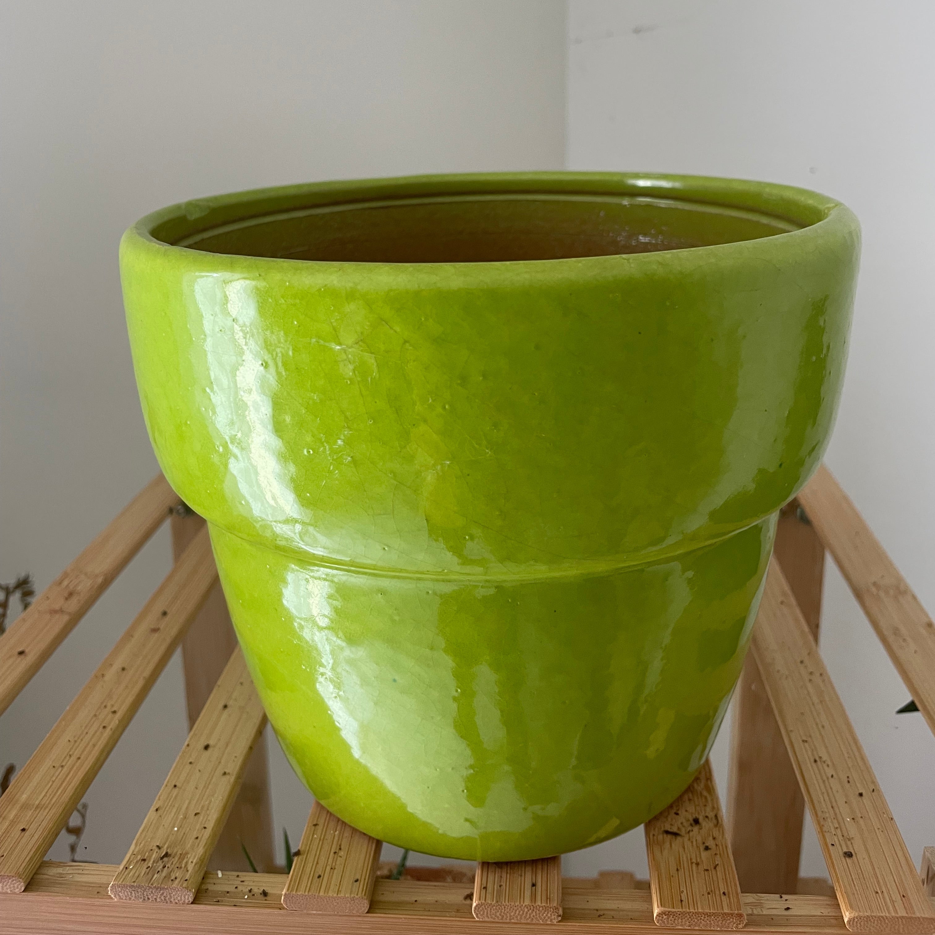 Pot vernie vert