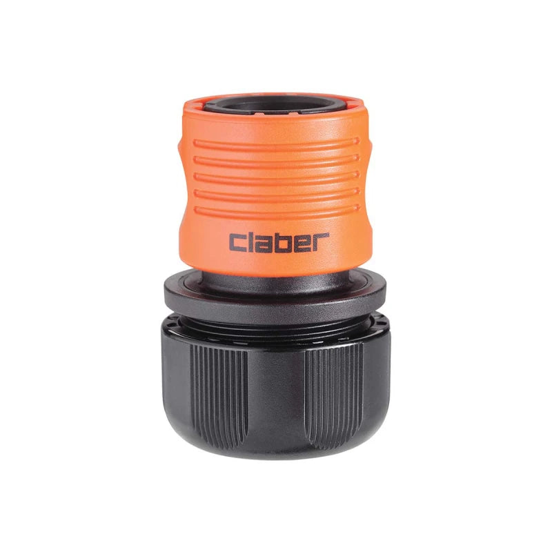 Raccord automatique sans clapet plastique Claber Ø 12-15/15-19