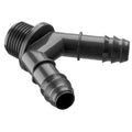 Y 2 départs goutte a goutte cannele Ø 16mm FIL 3/4"