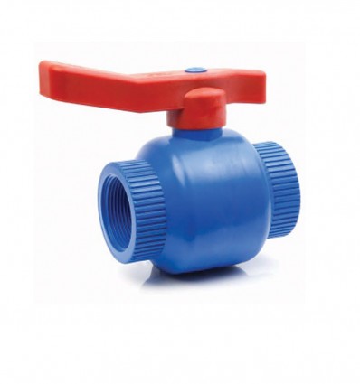 Vanne polypro 1/4 tour antigel FF 3/4"